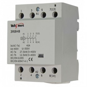 Contactor modular 4P 40A 230VAC VOLTIMERC