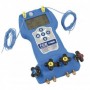 Analizador digital de 4 vías WIGAM FOX con 2 sondas de temperatura tipo K