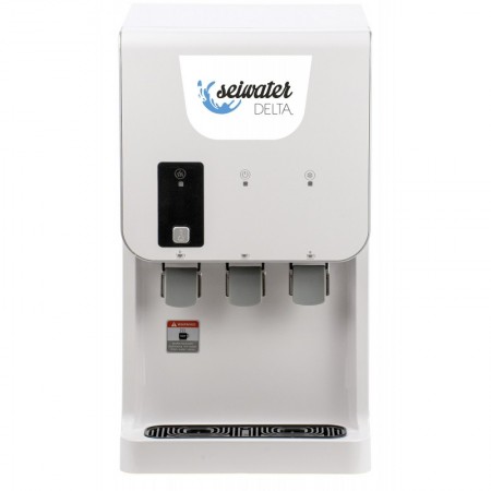 Fuente agua fría. caliente ambiente osmotizada de sobremesa con bomba SEIWATER DELTA