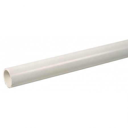 Metro tubo rígido desagüe PVC blanco Ø25  para junta