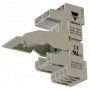 Base carril DIN CARLO GAVAZZI ZMI4N para relé eléctrico RMIA2 y RMIA4