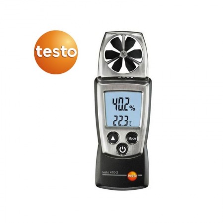Anemómetro de molinete. termómetro y humedad digital TESTO 410-2