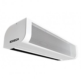 Cortina de aire SODECA COMERCIAL COM-B-150-S-BA RAL 9016 1600mm monófasica 230V selector manual basic altura hasta 4m