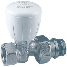 Válvula radiador Giacomini termostatizable recta R422TG 3/8"macho-hembra