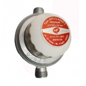 REDUCTOR RECA SP-4 A 37 MBAR CON LLAVE DE CORTE Y SEGURIDAD