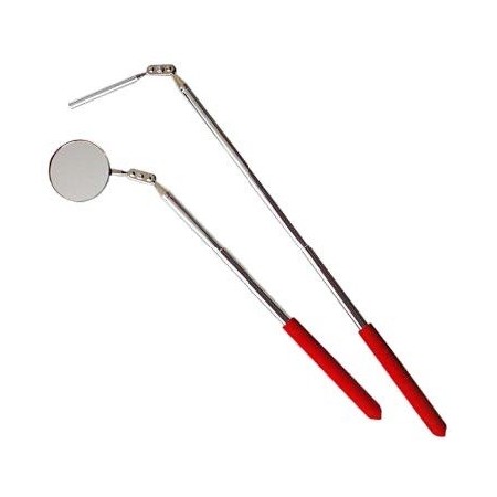 Conjunto espejo Ø50mm y barra imantada telescópica MERCATOOLS