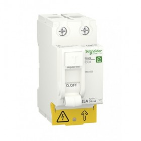 Interruptor diferencial 2P 25A 30mA AC SCHNEIDER RESI9