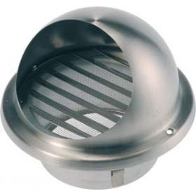 Bocas de extracción para exterior en acero inoxidable ESCOCLIMA VLA-100