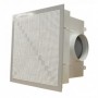 Unidad terminal LAMSEAL 6/6 con placa perforada 690x690x425mm Ø250 para filtro absoluto 610x610x69mm