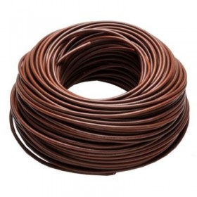 Rollo 100m cable eléctrico libre halógenos marrón CPR VOLTIMERC ES07Z1-K 2.5