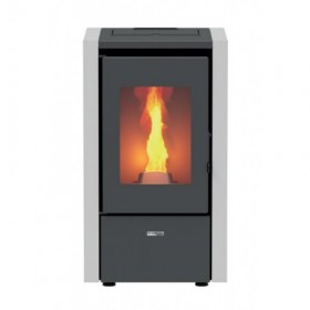 ESTUFA PELLET MUNDOCLIMA BIOTHERM COLOR BLANCO RAMS 7KW