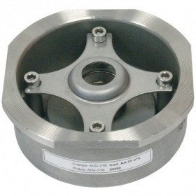 Válvula retención disco SEI cuerpo inox-disco inox DN40 1-1/2"