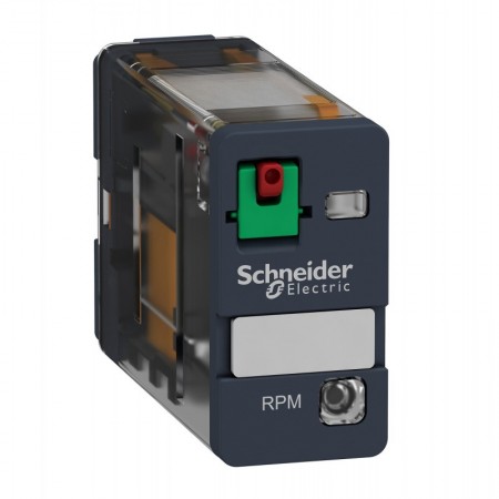 Relé de potencia enchufable con led 1NA-NC 15A 230VAC SCHNEIDER RPM12P7