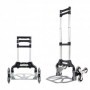 Carretilla de transporte manual plegable de aluminio con ruedas salvaescaleras MERCATOOLS 100kg