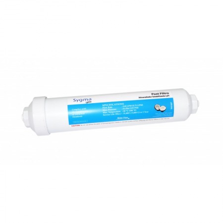 Cartucho filtrante agua post-filtro y remineralizador para ósmosis SEIWATER SYGMA