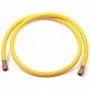 Manguera de vacío amarilla HCL6-60Y de 1500mm y conexión 3/8"