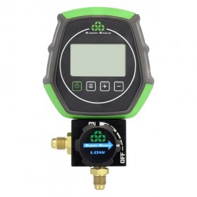 Analizador digital de 1 válvula antichoque de baja SUPER STARS ST-168DL con hasta 90 refrigerantes