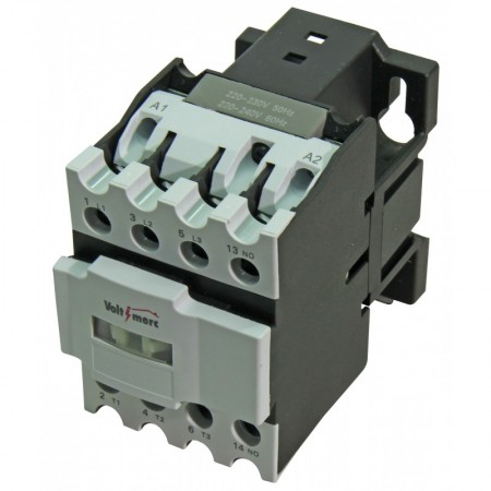 Contactor eléctrico 3P 25A +1NO 230VAC VOLTIMERC 3RB8