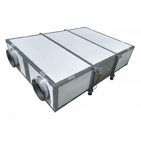 Recuperador calor horizontal/vertical mundoclima MURECO-HEPASANIT 1400 no incluye filtros ni control