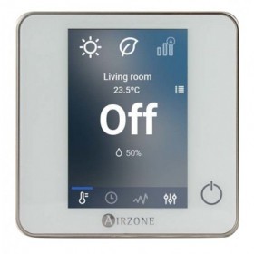 Termostato cableado AIRZONE FLEXA4.0. BLUEFACE. AZCE6BLUEZEROCB