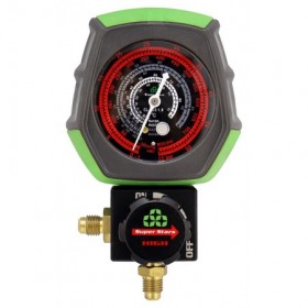 Analizador de 1 válvula antichoque de alta SUPER STARS ST-168H para R32. R410A. R407C y R134a