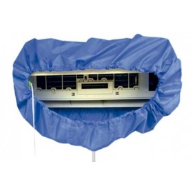 Funda impermeable para limpìeza unidad interior pared aire acondicionado