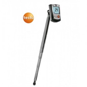 Termoanemómetro de hilo caliente telescópico digital TESTO 405