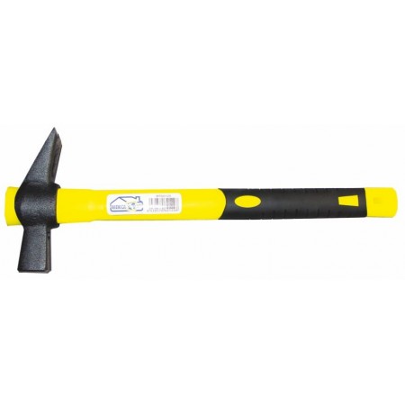 Martillo encofrador de acero con mango bimaterial MERCATOOLS 500g