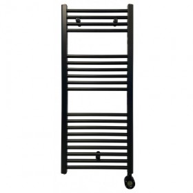 Toallero eléctrico programable negro  1183 x 500 600w