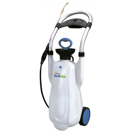 Pulverizador de presión con lanza y ruedas MERCAGREEN TROLLEY 16L