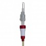 Conector pipeta recto para electrodo quemador Ø6.35mm
