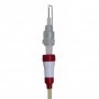 Conector pipeta recto para electrodo quemador Ø6.35mm