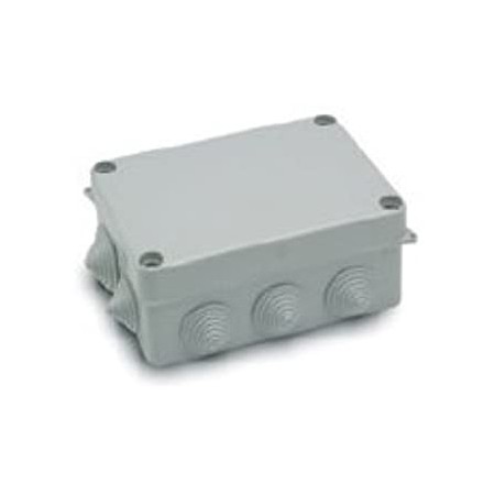 Caja eléctrica empalmes estanca de superficie con conos IP66 155x100x70mm