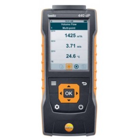 Instrumento para climatización con sensor de presión diferencial integrado TESTO 440 dP