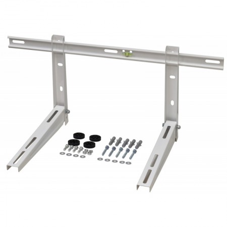 Juego soportes con nivel grandes SOPORTESC 450mm on plantilla 800mm