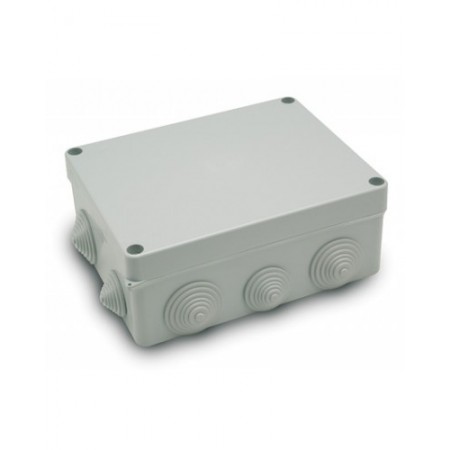 Caja eléctrica empalmes estanca de superficie con conos IP66 200x155x85mm