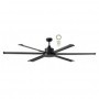 Ventilador de techo negro 6 aspas con mando MARTEC ALBATROSS 210cm