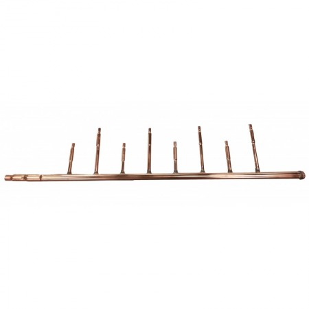 Juego colector 8 salidas VRF 2 tubos MUNDOCLIMA DXFQT8-01 gas y líquido