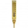 Termómetro capilla SEI recto caja 110x36mm inmersor 1/2"x50mm 0 a 120ºC