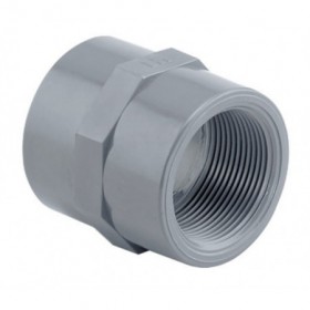 Manguito PVC encolar/roscar hembra Ø25x3/4"