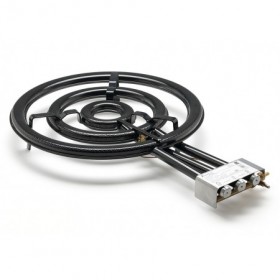 Paellero circular 2 fuegos para interior P 19.90 kW diám. 60 cm para gas butano