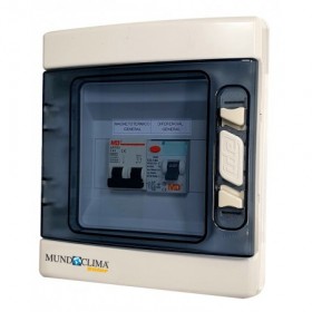 Caja protecciones fotovoltaica MUNDOCLIMA SOLAR AC monofásica hasta 9000W