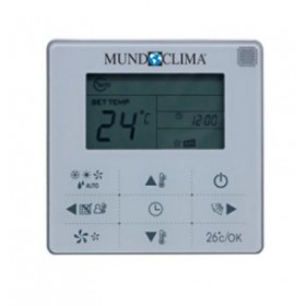 Kit control fancoil 2 tubos MUNDOCLIMA FCUKZ-01 con control remoto cableado KJR-29B