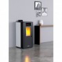 ESTUFA PELLET MUNDOCLIMA BIOTHERM COLOR BLANCO EAMES 10KW