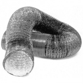 Metro tubo superflexible aluminio ESCOFLEX gris Ø254mm