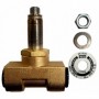 Cuerpo electroválvula solenoide latón PARKER PM153GV normalmente cerrada 1/2"