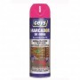 Bote 500ml spray marcador obra CEYS fluorescente fucsia