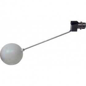 Válvula flotador inox con boya esferica plástico 1"