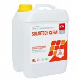 Bote 5L Limpiador de paneles solares fotovoltaicos y térmicos CH QUÍMICA SOLARTECH CLEAN