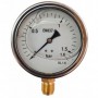 Manómetro glicerina Ø100mm vertical 1/2" 0 a 1.6bar